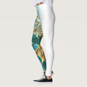 Tak met gouden bladeren Ginko Biloba Leggings (Links)