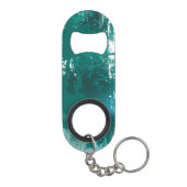 Tak met gouden bladeren Ginko Biloba Mini Flessenopener (Achterkant)