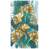 Tak met gouden bladeren Ginko Biloba Tafelkleed (Voorkant)