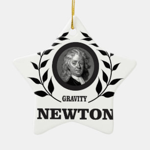 tak newton g keramisch ornament