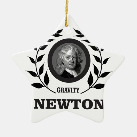 tak newton g keramisch ornament (Voorkant)