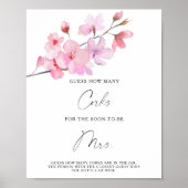 Tak Sakura - Raad hoeveel kurken Poster (Voorkant)