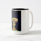 Tak Tweekleurige Koffiemok (Voorkant rechts)