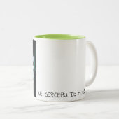 Tak Tweekleurige Koffiemok (Voorkant rechts)