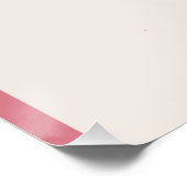 tak van de Japanse kersenboom met sakura-bloemen Perfect Poster (Hoek)