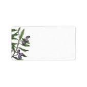 tak van de olijfboom | Groen Paarse Etiket (Voorkant)