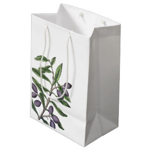 tak van de olijfboom Groen Paarse Medium Cadeauzakje