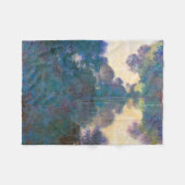 Tak van de Seine bij Giverny, Monet Fleece Deken (Voorkant (Horizontaal))