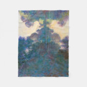 Tak van de Seine bij Giverny, Monet Fleece Deken (Voorkant)