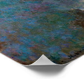 Tak van de Seine bij Giverny, Monet Poster (Hoek)
