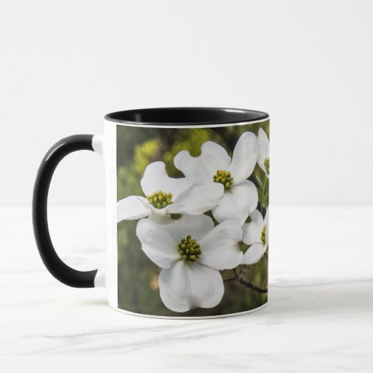 Tak van Dogwood Blossoms Mok (Links)