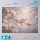 Tak van Kersenbloesem Decoupage Papier (Craft)