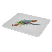 Tak van kleuren: Chameleon Art Snijplank (Hoek)