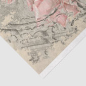 Tak van Pink Roses Decoupage Tissue Paper Tissuepapier (Detail)