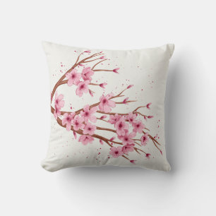 tak van sakura bloemen kussen