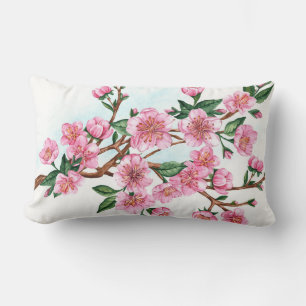 tak van sakura bloemen lumbar pillow kussen