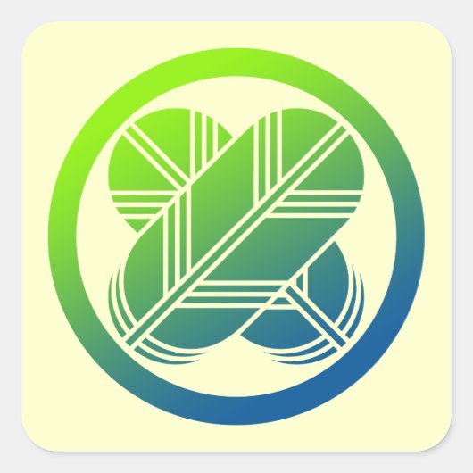Taka1(GB) Vierkante Sticker (Voorkant)