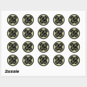Taka1 Ronde Sticker (Vel)