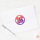 Taka1(RP) Ronde Sticker (Envelop)