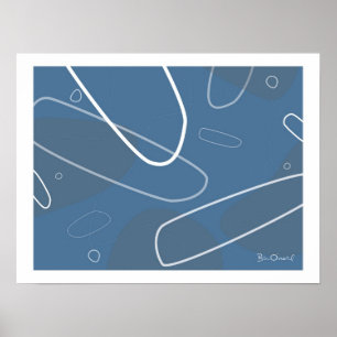 Taka - Retro-modern Abstract Poster