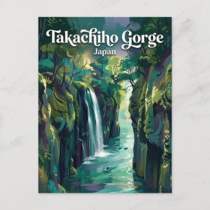 Takachiho-kloof Japan Briefkaart