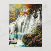 TAKAGI Glass Magic Lantern AMADARE WATERFALL Briefkaart (Voorkant)