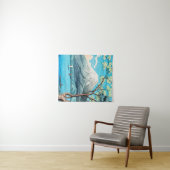 Takahashi - Mount Fuji uit het meer van Yamanaka Wandkleed (In Situ (horizontaal))