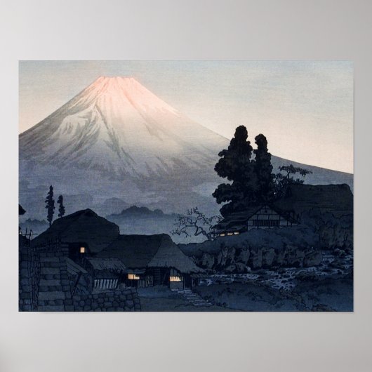 Takahashi - Mount Fuji vanuit Mizukubo Poster (Voorkant)