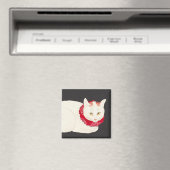 takahashi shotei tama nekko cat portret ukiyo-e magneet (Insitu (Vaatwasser))