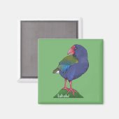 Takahe NZ Magneet (Voorkant / Achterkant)