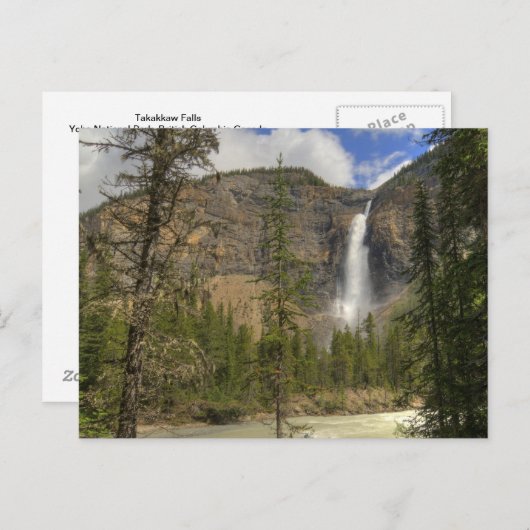 Takakkaw-Herfsten Briefkaart (Voorkant / Achterkant)