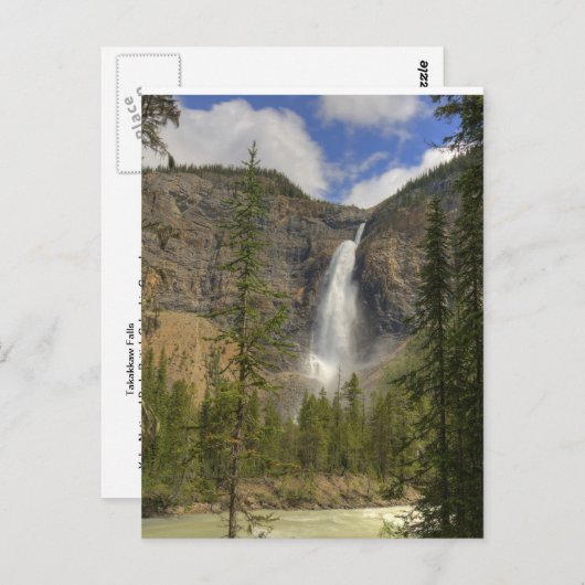 Takakkaw-Herfsten Briefkaart (Voorkant / Achterkant)