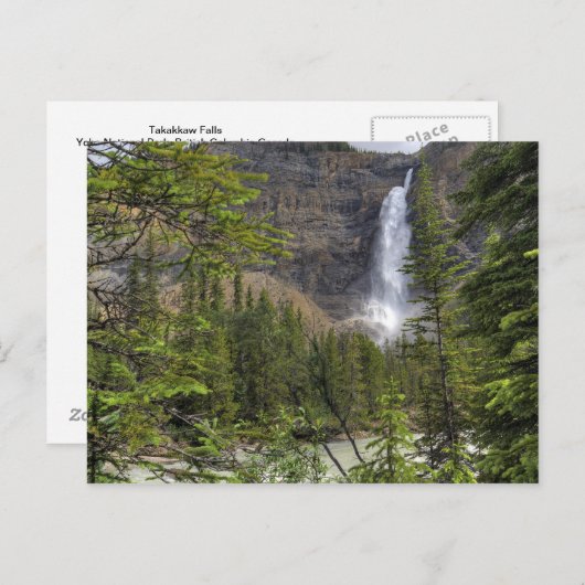 Takakkaw-Herfsten Briefkaart (Voorkant / Achterkant)