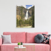 Takakkaw-Herfsten Canvas Afdruk (Insitu (Woonkamer))