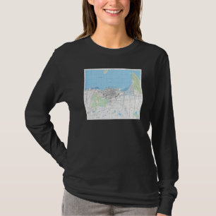 Takamatsu Japan Map 1945 T-shirt