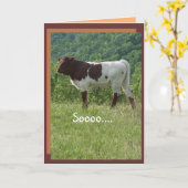 TakaraBday 2 - pas om het even welke gelegenheid Kaart (Gele Bloem)