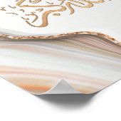 Takbir Allahu Akbar in arabic calligraphy thikr C Poster (Hoek)