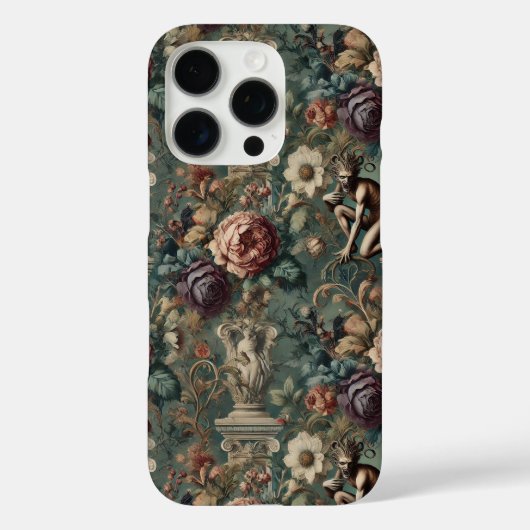 Take a Bow – Gothic Floral Design Case-Mate iPhone Case (Achterkant)