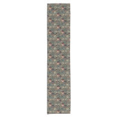 Take a Bow – Gothic Floral Design Korte Tafelloper (Voorkant)
