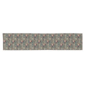 Take a Bow – Gothic Floral Design Korte Tafelloper (Horizontaal)