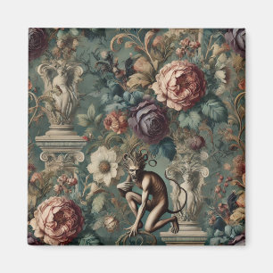 Take a Bow – Gothic Floral Design Magneet