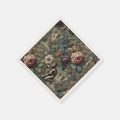 Take a Bow – Gothic Floral Design Servet (Hoek)