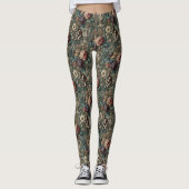 Take a Bow - Gotisch Victoriaans Leggings (Voorkant)