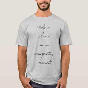 Take A Chance Heren Basic T-Shirt