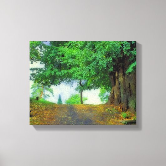 Take a deep breath! Enchanting landscape Canvas Afdruk (Voorkant)