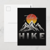 Take A Hike Briefkaart (Voorkant / Achterkant)