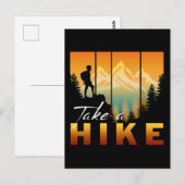 Take A Hike Briefkaart (Voorkant / Achterkant)