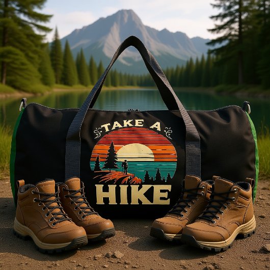 Take A Hike Grafisch Plunjezak
