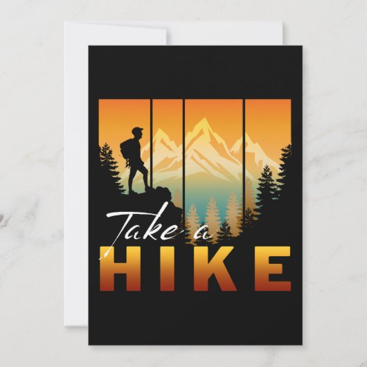 Take A Hike Kaart (Voorkant)