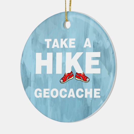 Take A Hike Keramisch Ornament (Links)